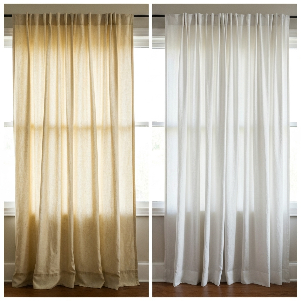 Curtains & Blinds before and after results
